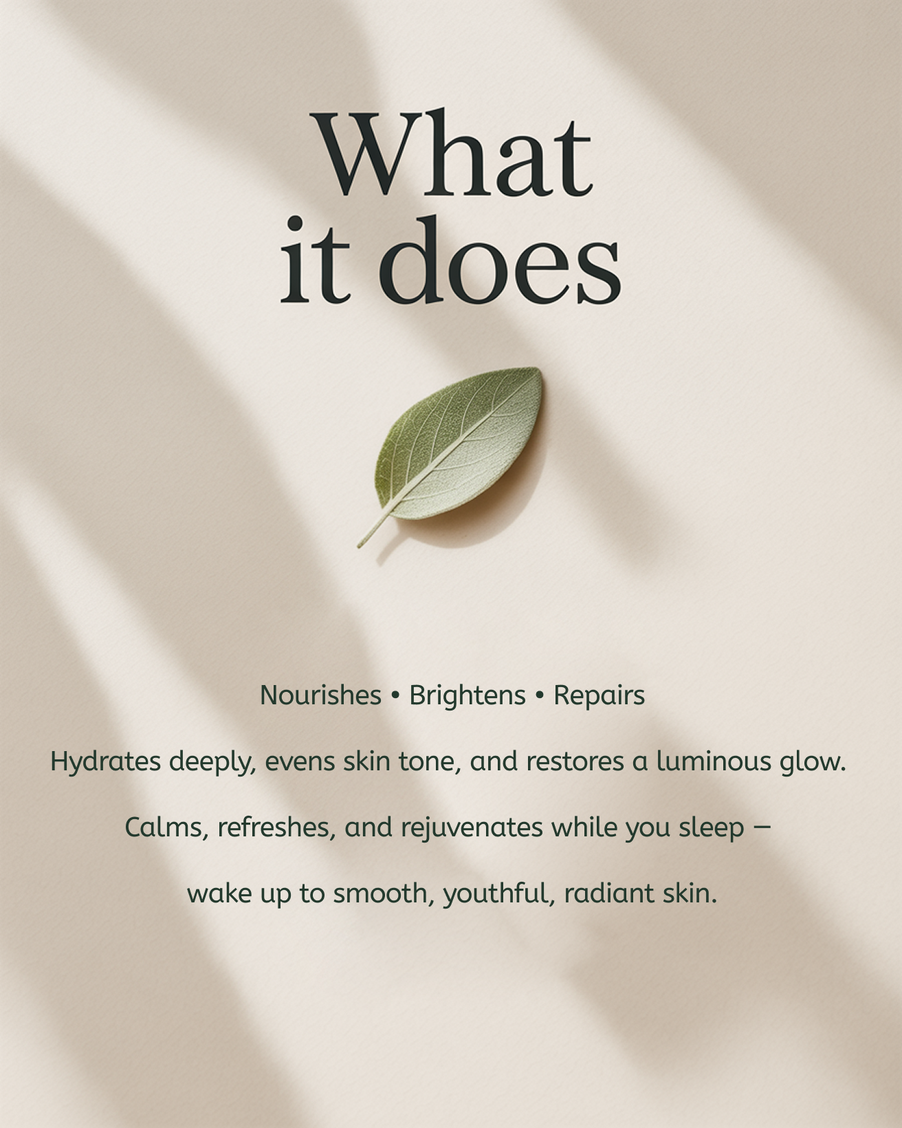 Skin glow infusion pm serum